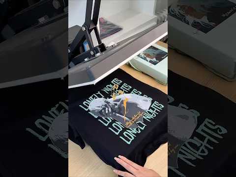 Print & Sell Custom Tees at Home | xTool Apparel Printer Demo