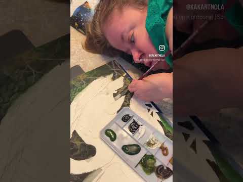 🪶Watch Me Paint Some Egrets! | Watercolor Art Inspired by Louisiana’s Unique Birds #neworleans