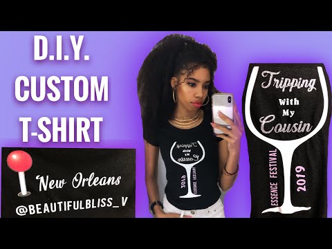 ESSENCE FESTIVAL GIRLS TRIP T-SHIRTS - NEW ORLEANS (WITH THE CRICUT explore air 2)